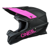 CAPACETE O´NEAL 2021 1SRS SOLID - PRETO / ROSA CAPACETE O´NEAL 2021 1SRS SOLID - PRETO / ROSA
